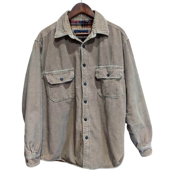 Club Room Other - Corduroy Plaid Lined Men's Jacket Tan XL